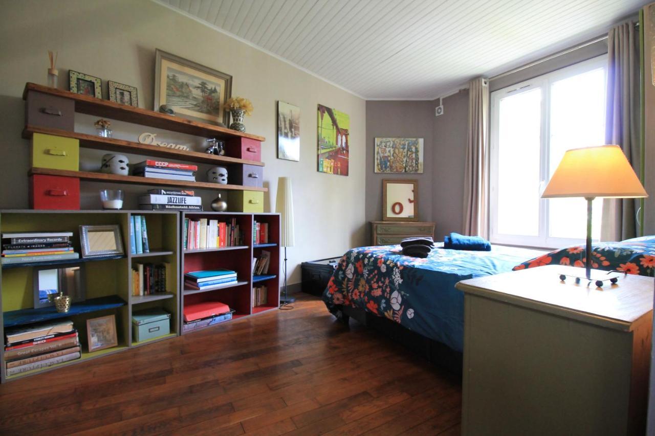 Disponible - Appartement Entier - Ligne H 15Mn Paris-Gare Du Nord, Parking Rue Gratuit, 4 Pers, Station De Train En Face Toutes Les 15Mn, Hippodrome, Cdfas, Universite, Borne Electrique, 1Er Etage Eaubonne Εξωτερικό φωτογραφία