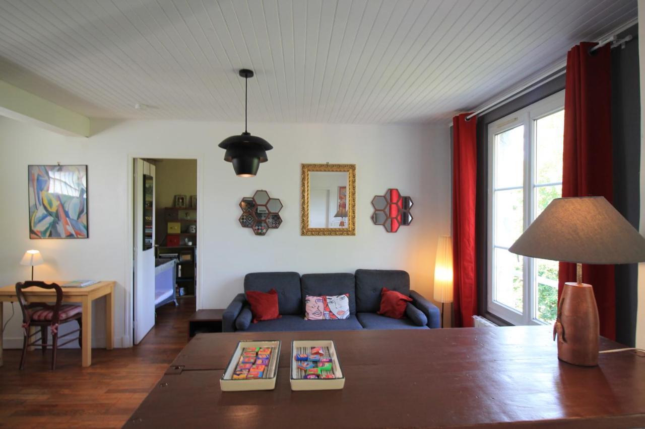 Disponible - Appartement Entier - Ligne H 15Mn Paris-Gare Du Nord, Parking Rue Gratuit, 4 Pers, Station De Train En Face Toutes Les 15Mn, Hippodrome, Cdfas, Universite, Borne Electrique, 1Er Etage Eaubonne Εξωτερικό φωτογραφία